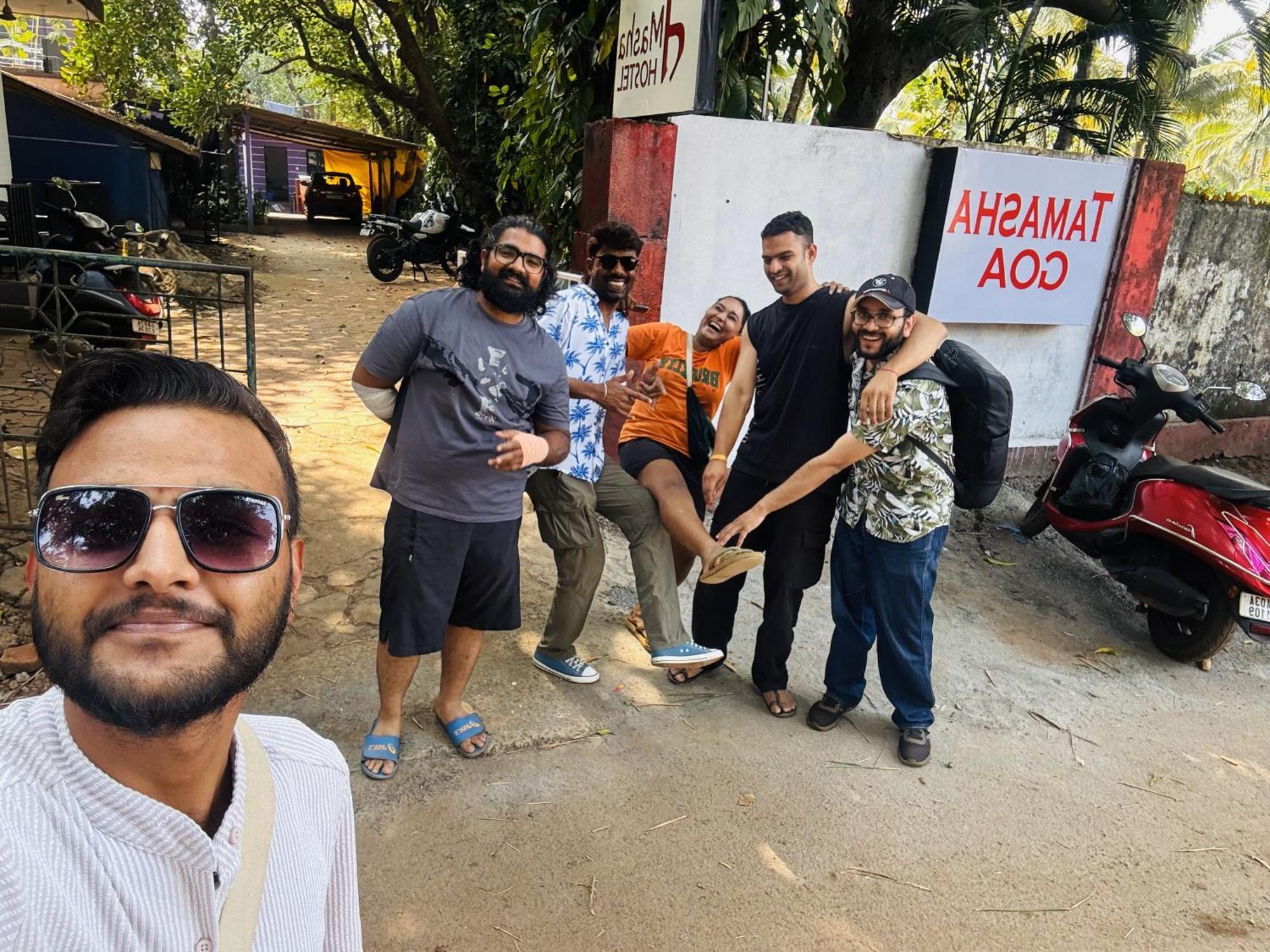Tamasha Goa Vagator Hostel Eksteriør bilde